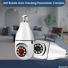 Беспроводная поворотная Wi-Fi IP камера XPX V380 E27 