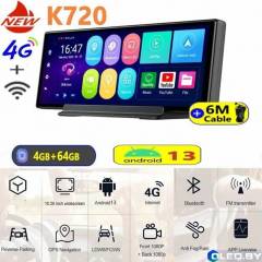 Автомобильный видеорегистратор + навигатор с Carplay и Android Auto K720 