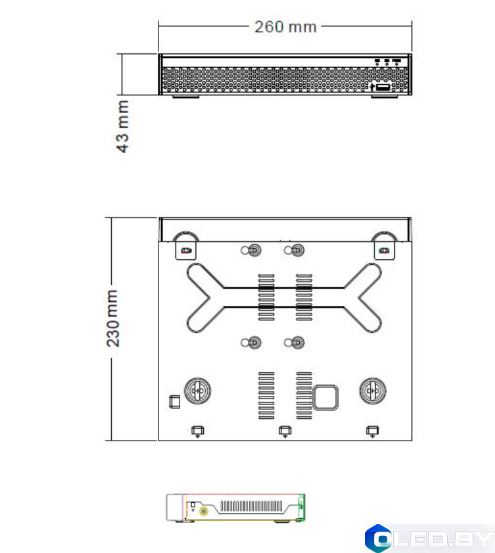 Видеорегистратор IP16 каналов Arsenal AR-N216