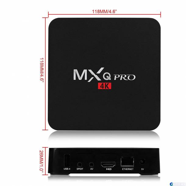 Смарт тв приставка MXQ PRO 4K 5G