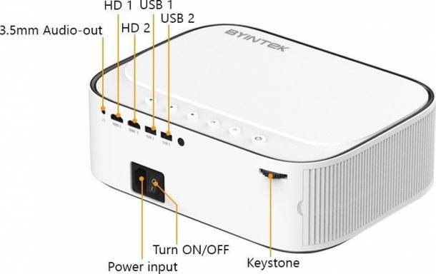 Проектор портативный Byintek K45 Smart
