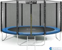 Батут Atlas Sport 374см (12ft) BASIC BLUE 