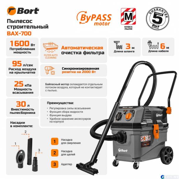 Пылесос Bort BAX-700