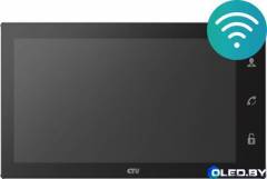 Видеодомофон CTV-M4102 FHD (черный) 