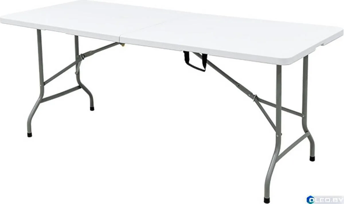Стол складной пластиковый Angioletto 152 см White