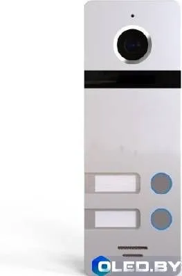 Вызывная панель Arsenal Iron Magic 2 (Серебро) на 2 абонента