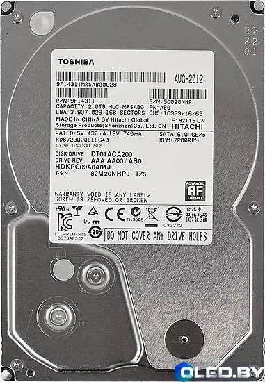 Жесткий диск Toshiba DT01ACA200 2Tb