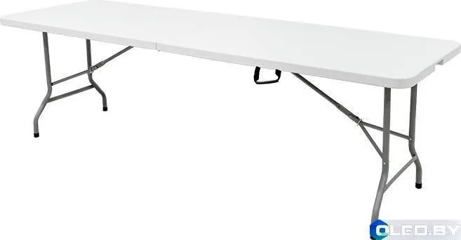 Стол складной пластиковый Angioletto 244 см White