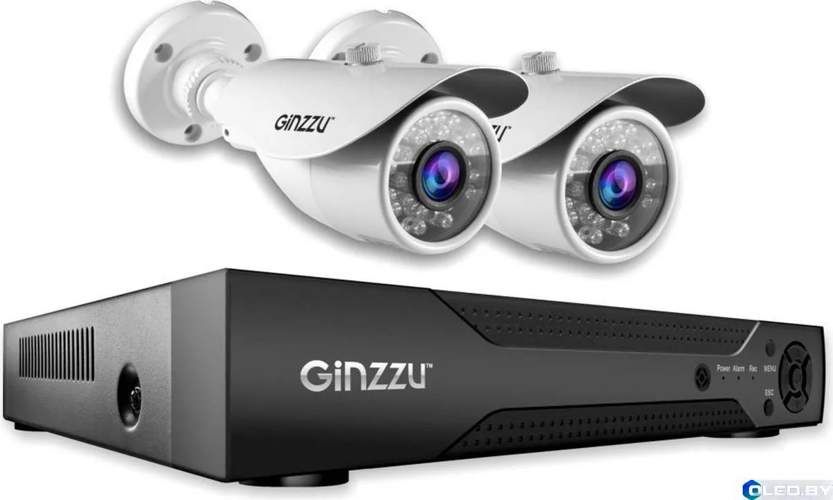 Комплект видеонаблюдения Ginzzu HK-427N