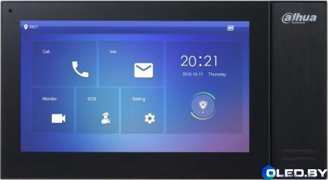 Монитор домофона Dahua DHI-VTH2421FW-P