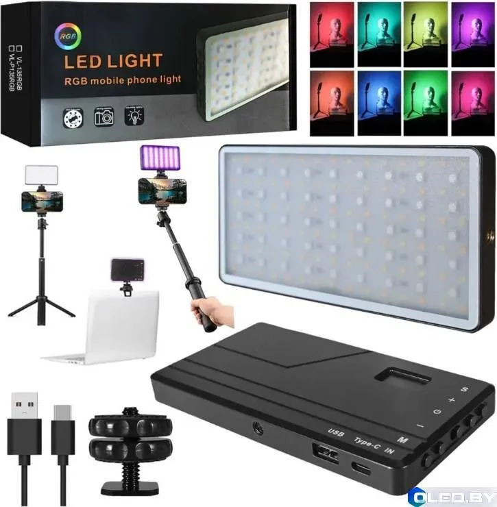 Видеосвет LED LIGHT VL-135 P M-16 RGB