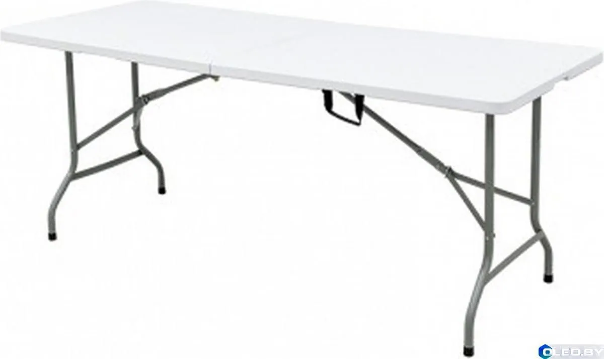 Стол складной пластиковый Angioletto 180 см White