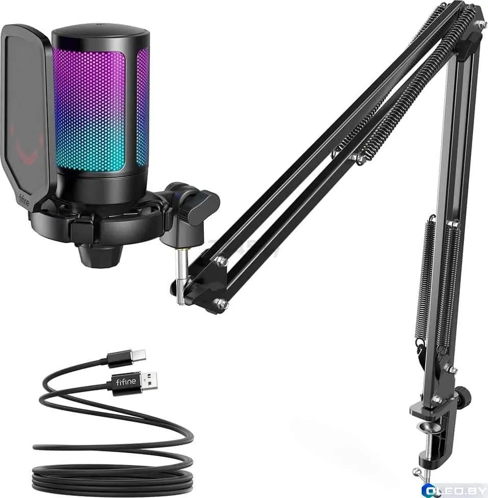 Микрофон Fifine A6T (черный)