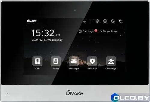 Видеодомофон Dnake E215W-2