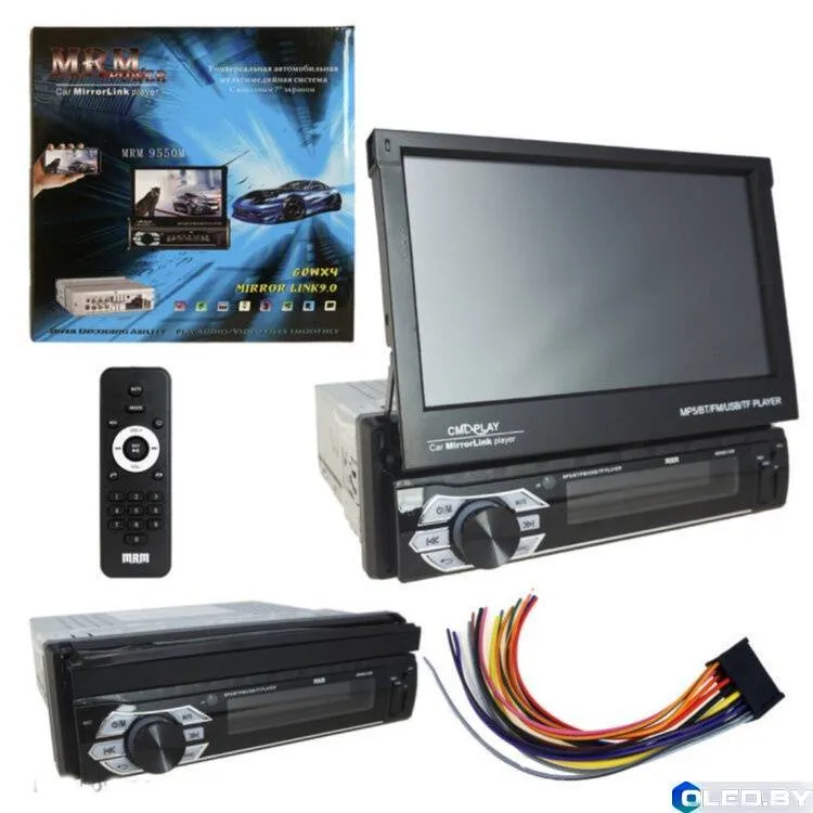 Автомагнитола MRM 9550M с выдвижным экраном