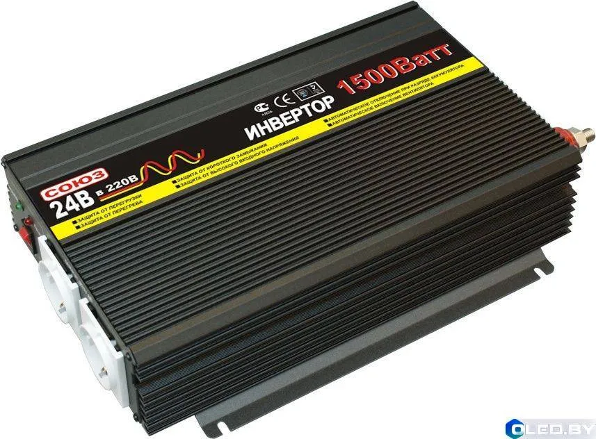 Инвертор СОЮЗ PI-1500W/12V