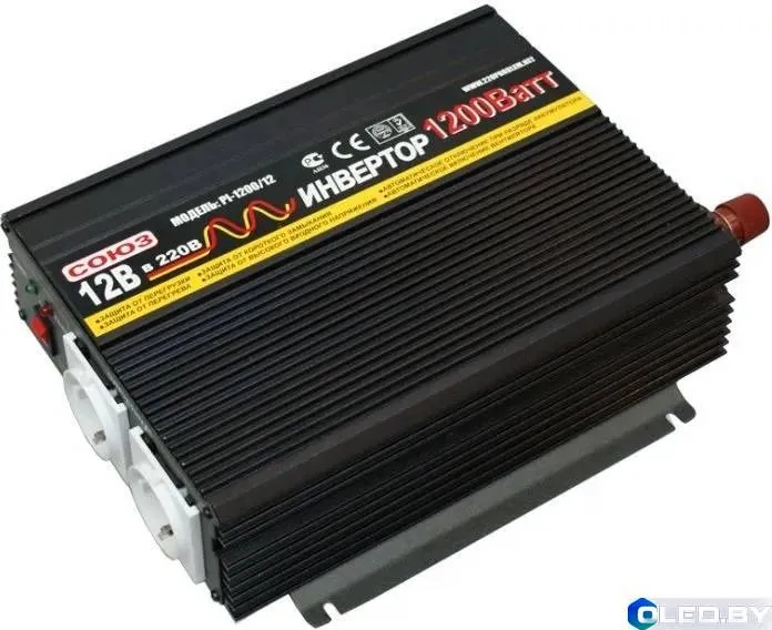 Инвертор СОЮЗ PI-1200W/12V