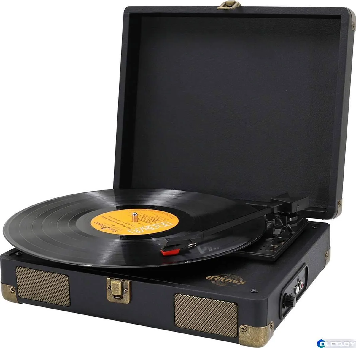 Виниловый проигрыватель Ritmix LP-100 (черный)