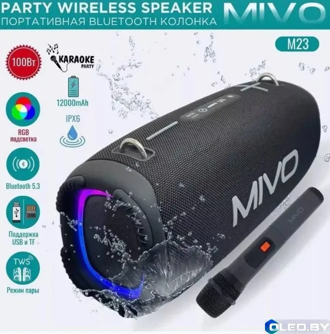 Портативная Bluetooth колонка Mivo M23