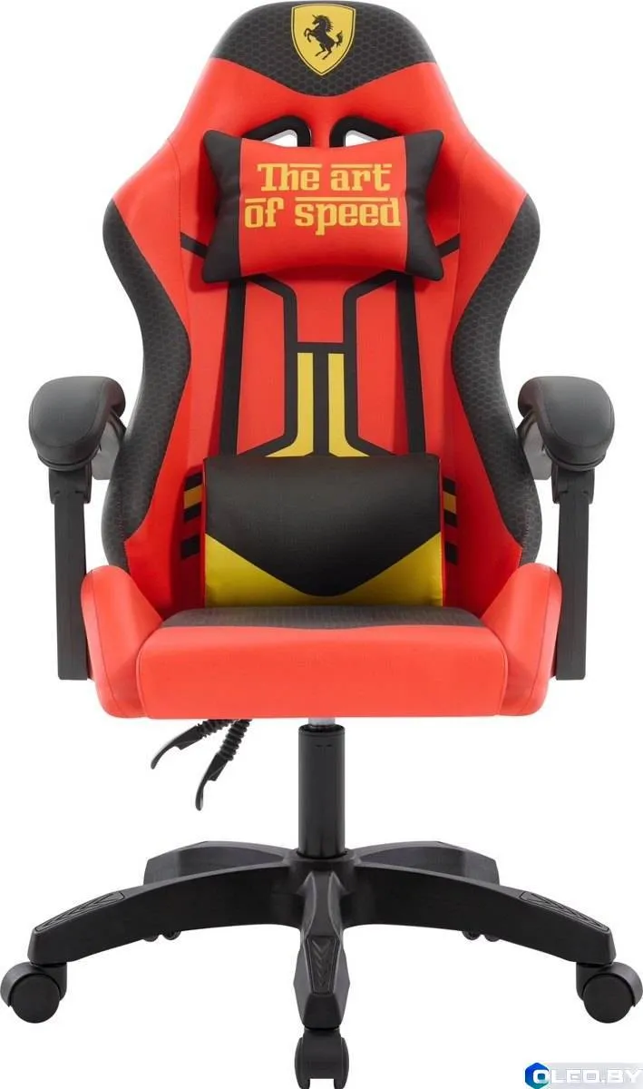 Игровое кресло Defender Legas (черный/красный)