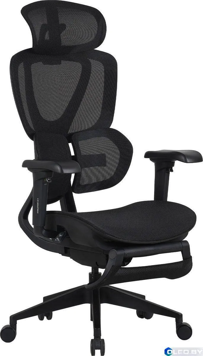 Кресло компьютерное EVOLUTION LX 1 (черный)