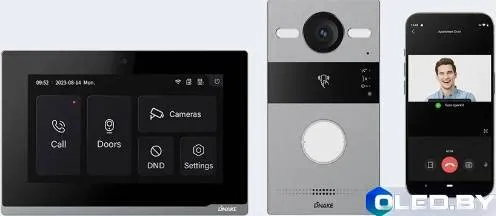 Комплект видеодомофона Dnake TWK01