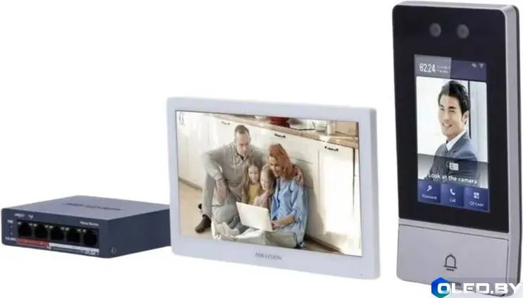 Комплект видеодомофона Hikvision DS-KIS902-S