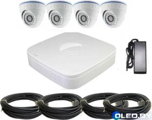 Комплект видеонаблюдения LS-AHD уличный