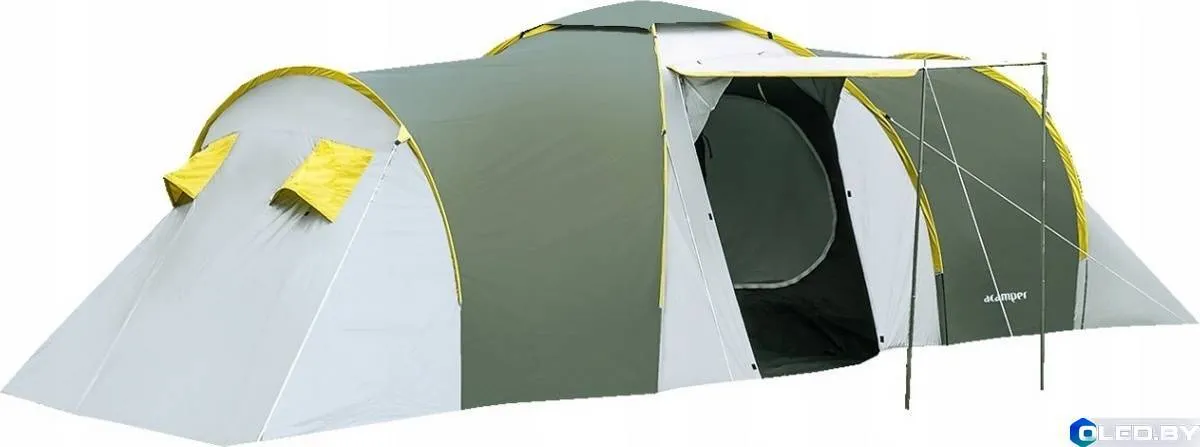 Палатка ACAMPER NADIR 6-местная 3000 мм/ст Green