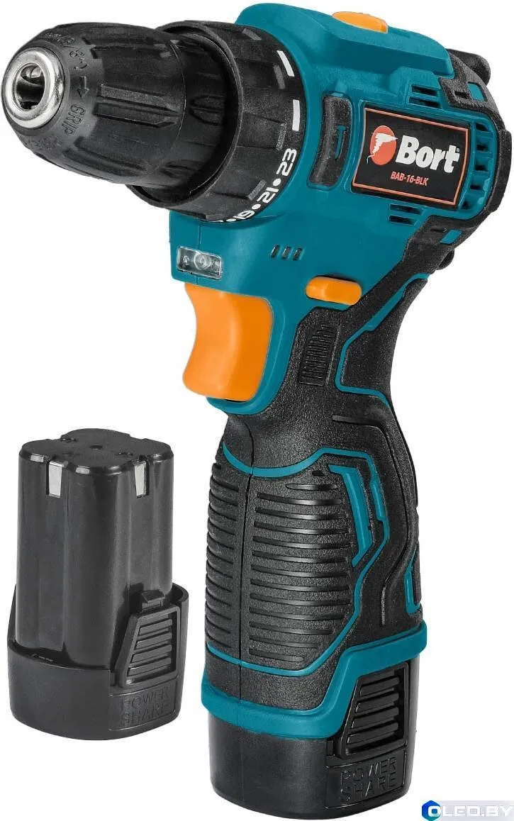 Дрель-шуруповерт Bort BAB-16-BLK