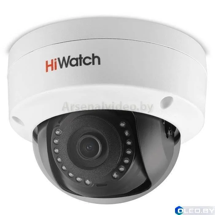 Видеокамера IP 1Mp HiWatch DS-I102 (2.8мм)