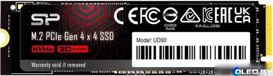 SSD диск Silicon Power UD90 (2Tb)