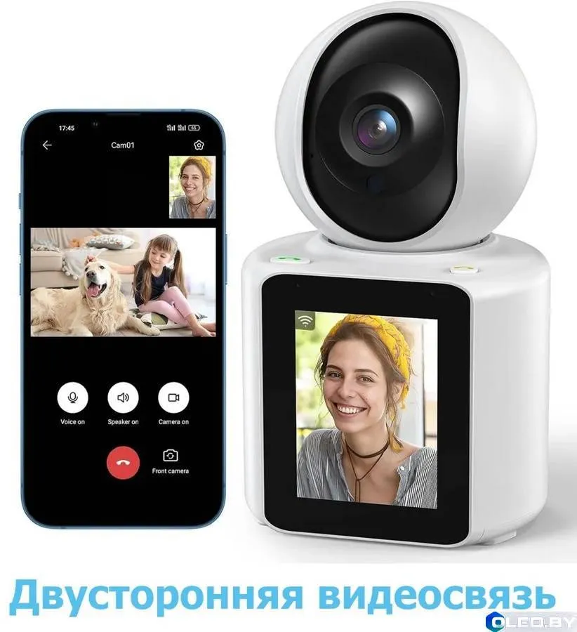 Видеоняня + камера видеонаблюдения для дома ImCam K12