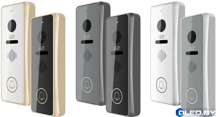 Вызывная панель CTV-D4001 FHD (шампань)