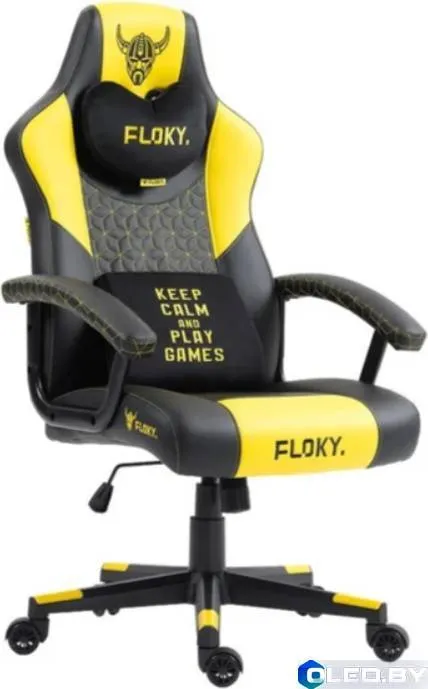 Кресло геймерcкое FLOKY Huginn SP (желтый)